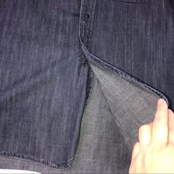 Madewell Denim Cargo Workshirt - Picture 4 of 7